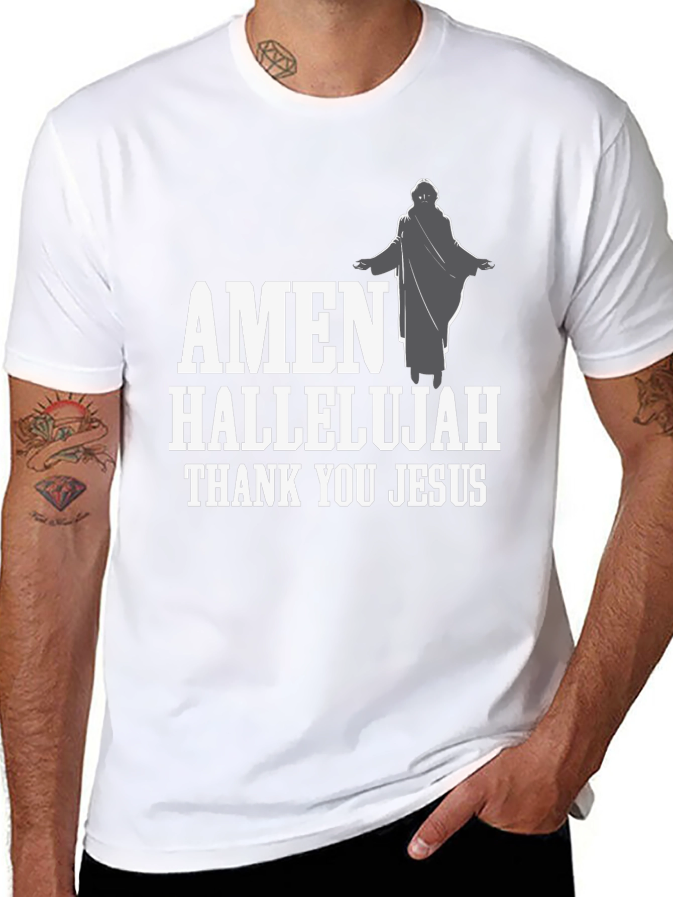 Amen Hallelujah Thank You Jesus T-Shirt