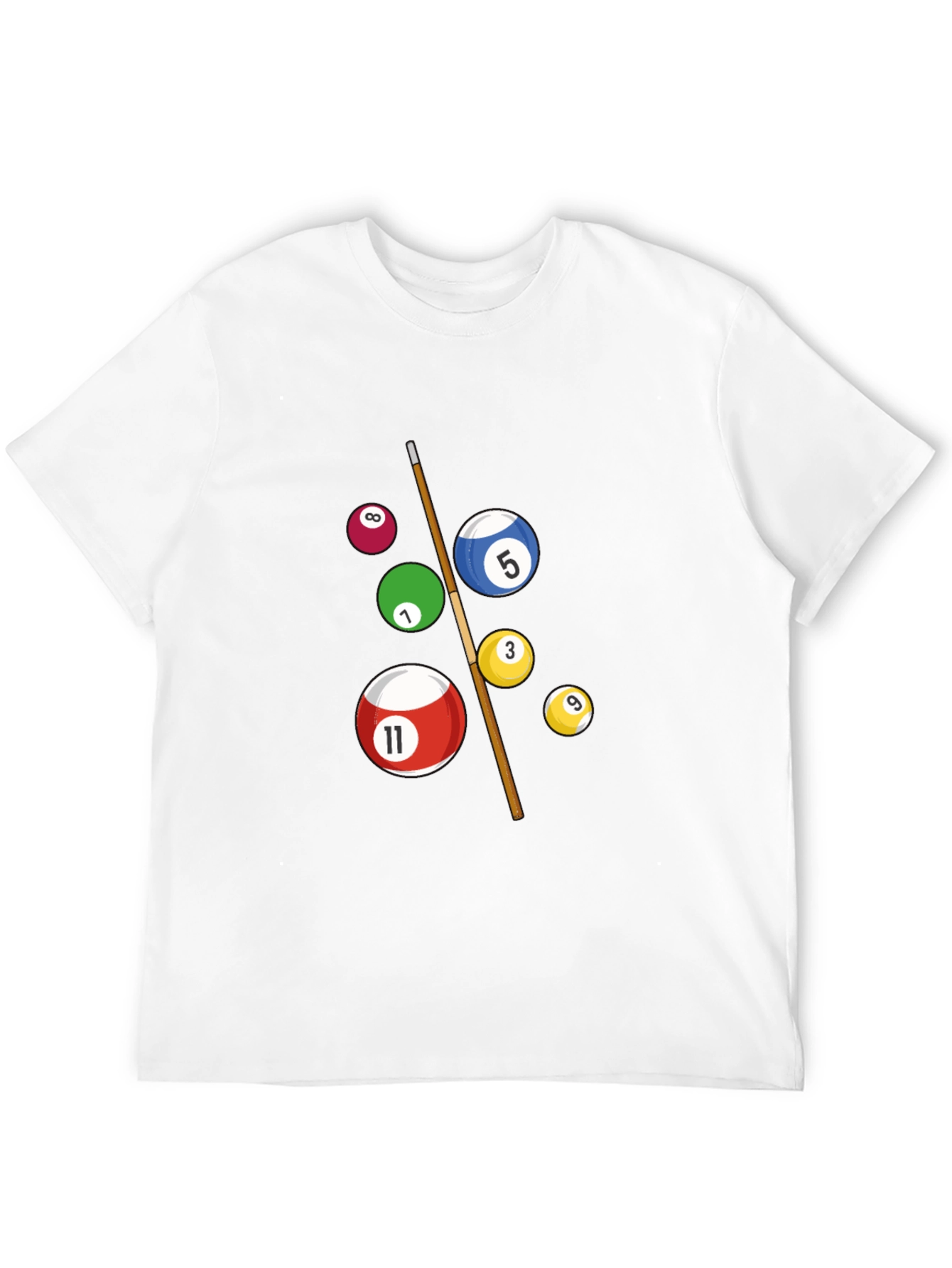 Billiards Ball T-Shirt - Pool Player Tee