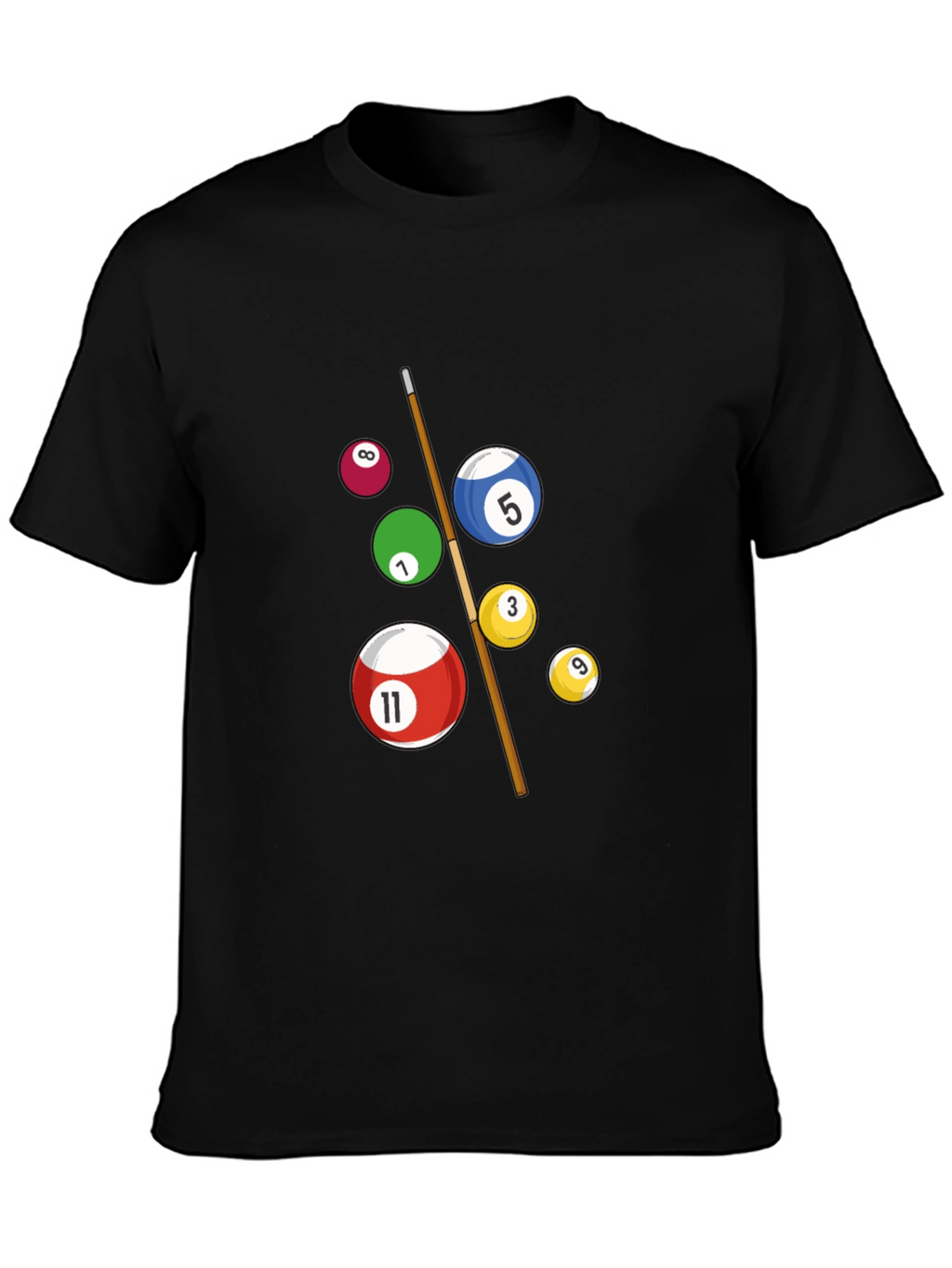 Billiards Ball T-Shirt - Pool Player Tee