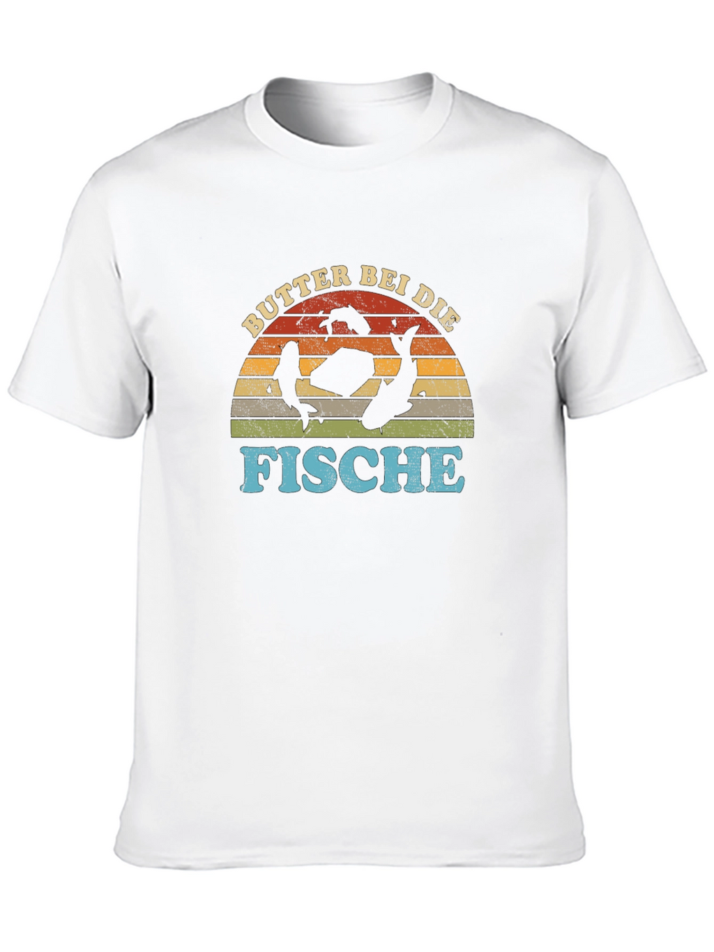 Butter Bei Die Fische Black Graphic T-Shirt