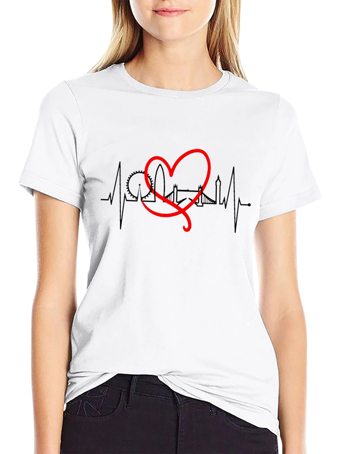 London Heartbeat T-Shirt - City Love Tee