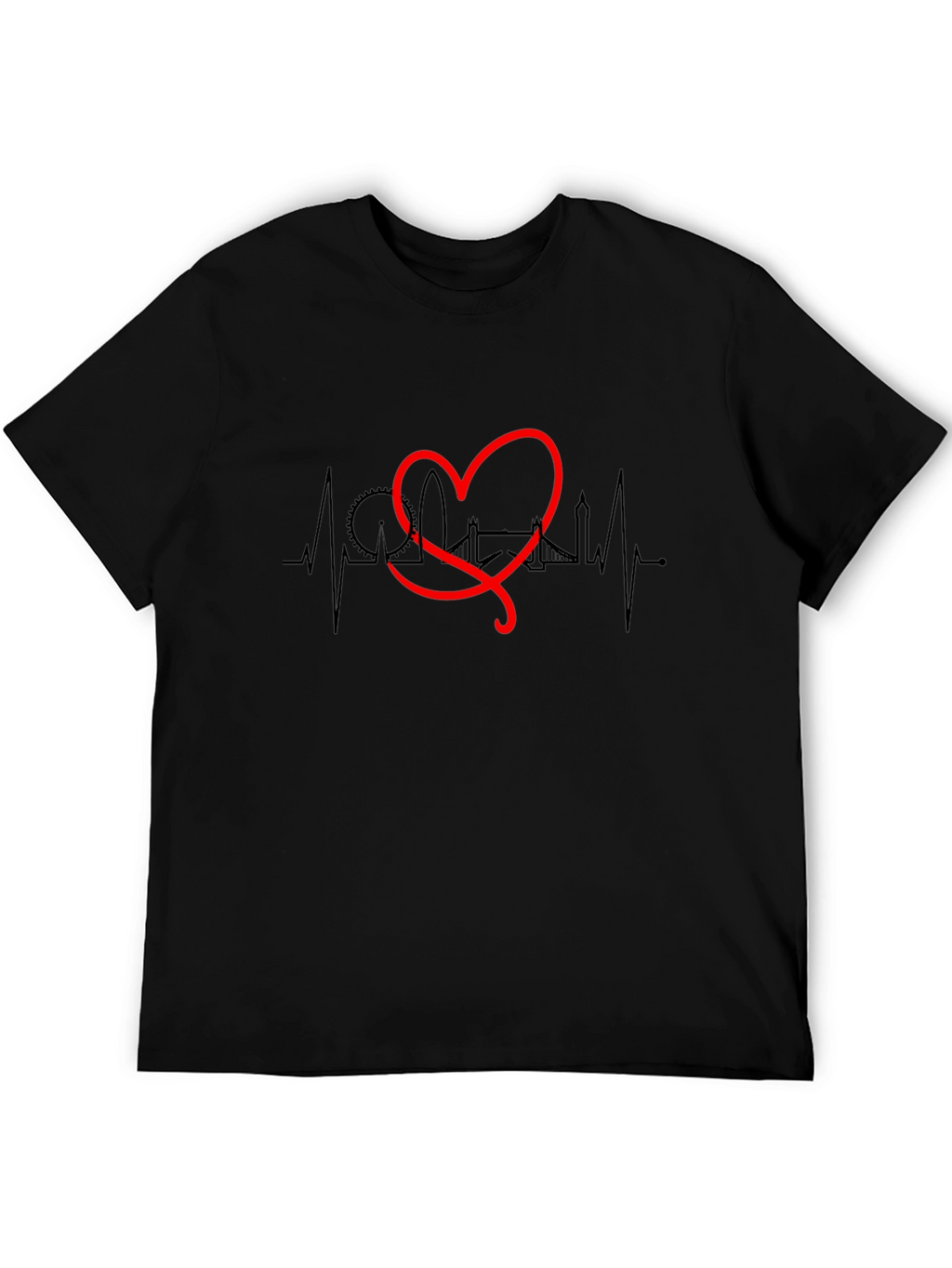 London Heartbeat T-Shirt - City Love Tee