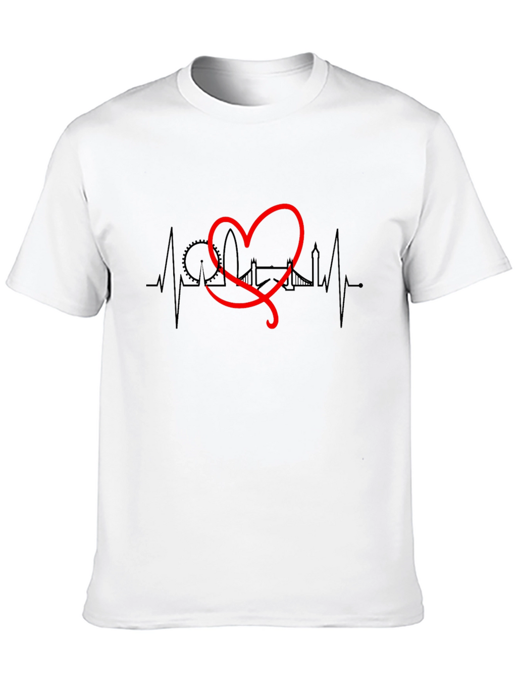 London Heartbeat T-Shirt - City Love Tee