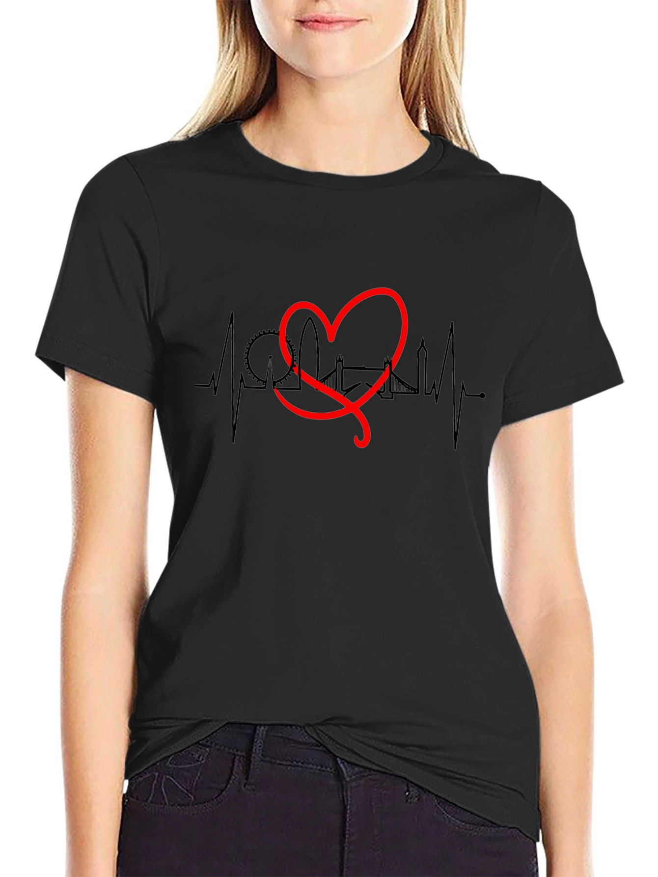 London Heartbeat T-Shirt - City Love Tee