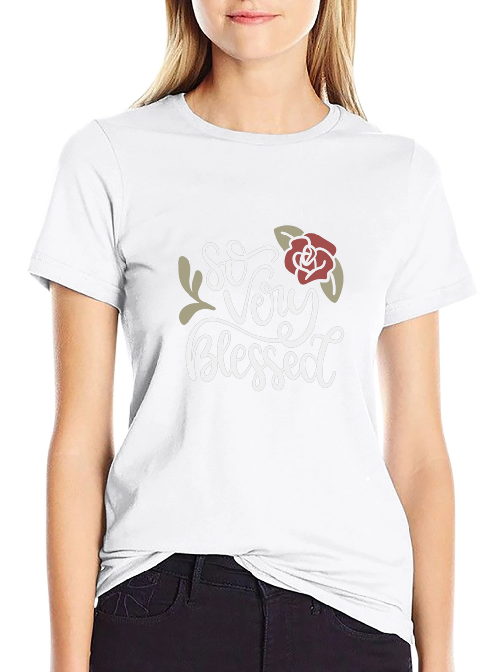 Blessed Graphic Tee - Stylish Comfort