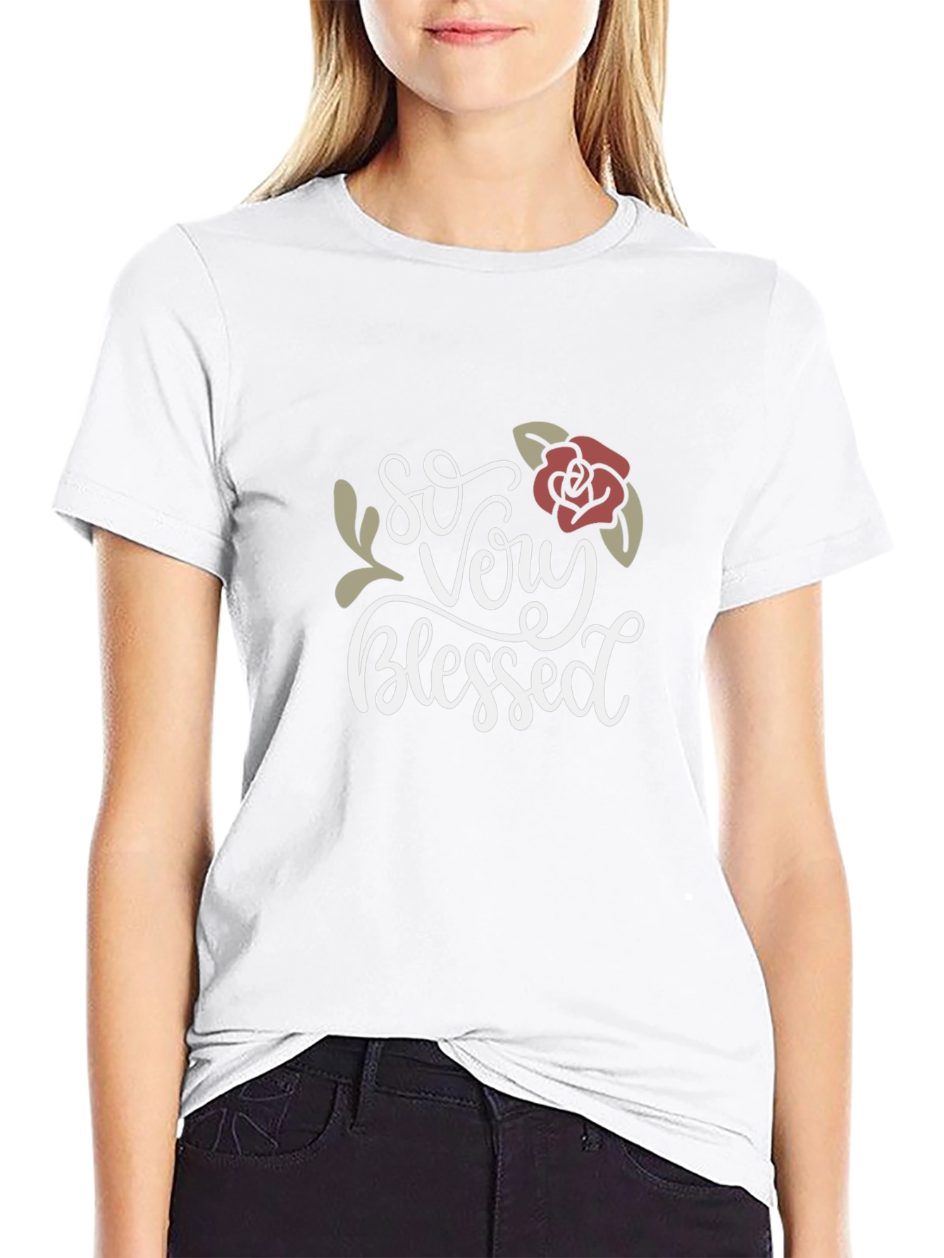 Blessed Graphic Tee - Stylish Comfort