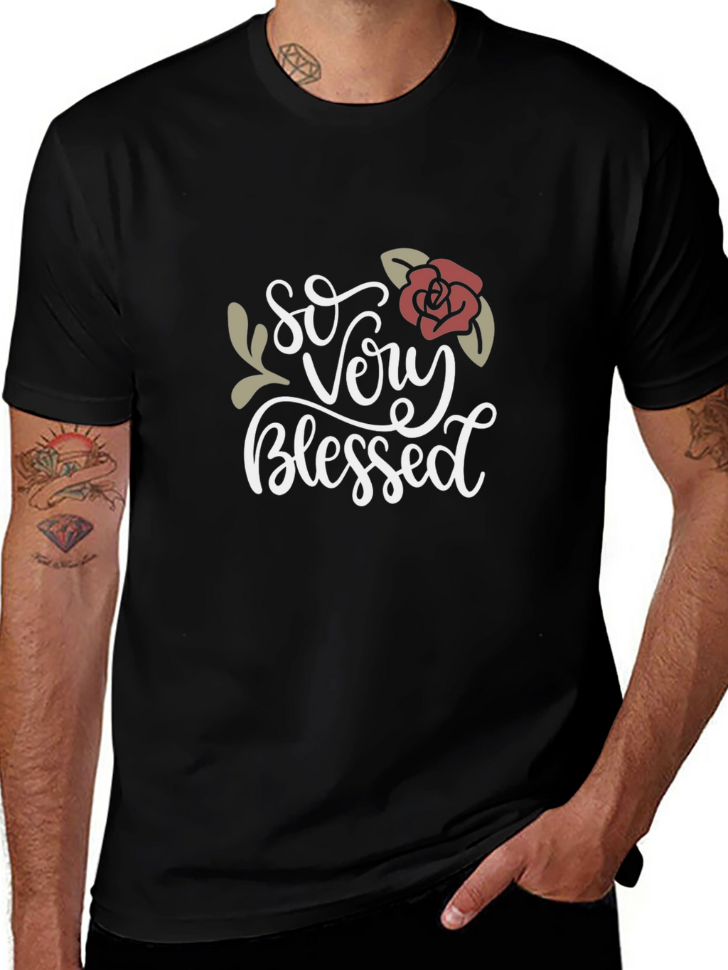 Blessed Graphic Tee - Stylish Comfort