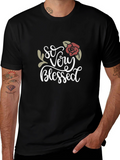 Blessed Graphic Tee - Stylish Comfort
