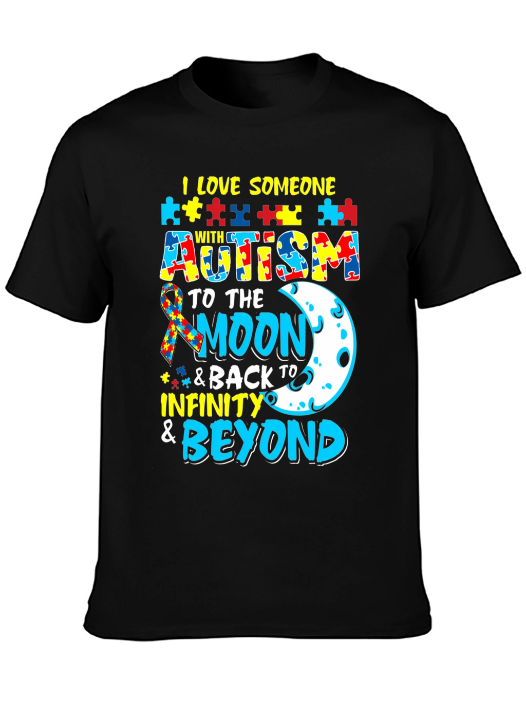 Autism Awareness T-Shirt - I Love Someone