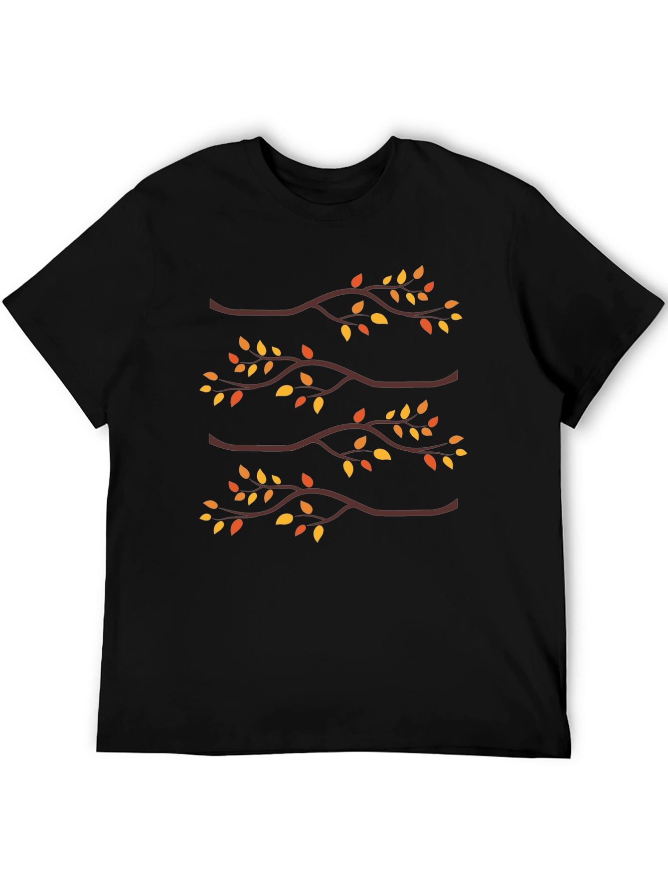 Autumn Branches Graphic Tee - Nature Inspired Design