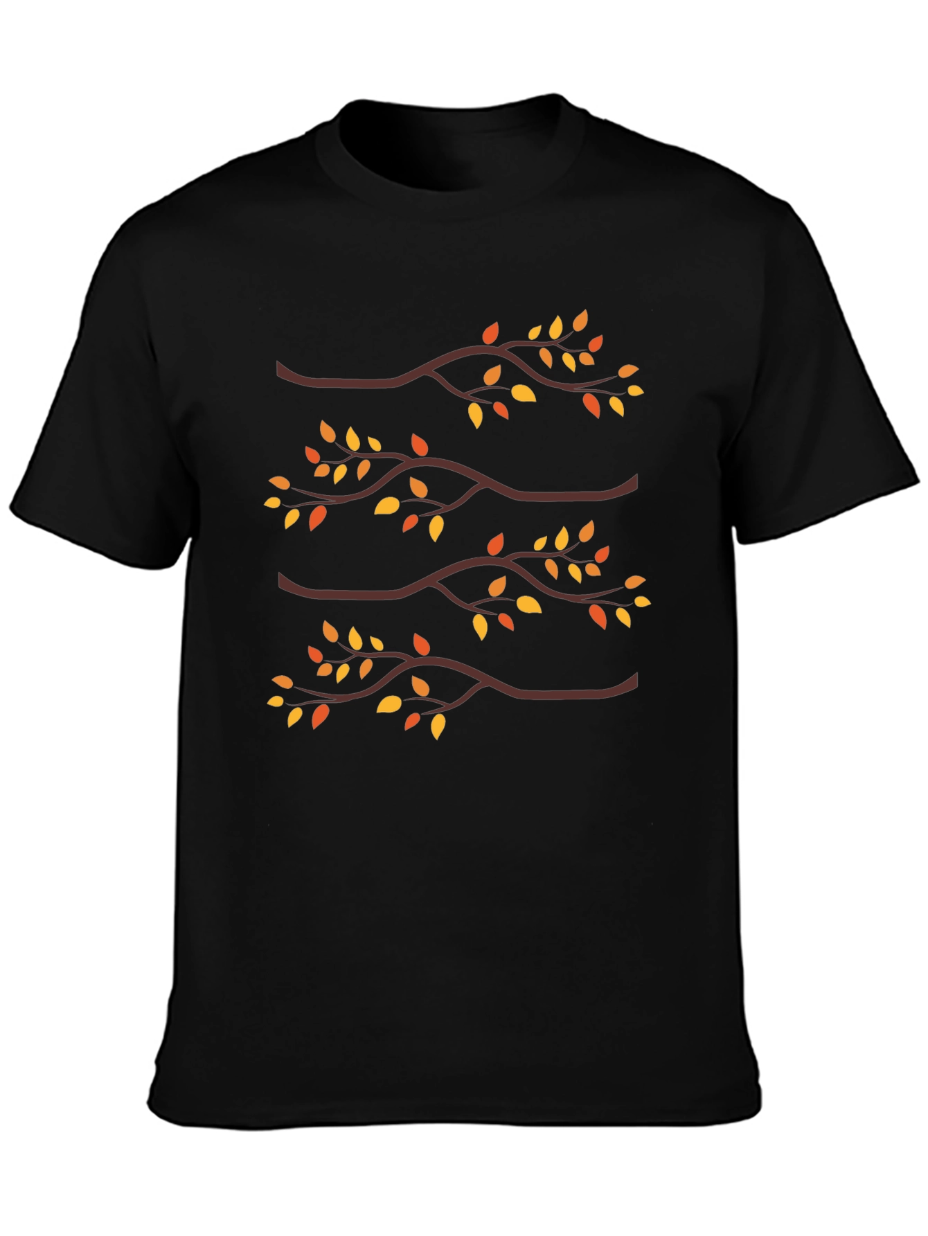 Autumn Branches Graphic Tee - Nature Inspired Design