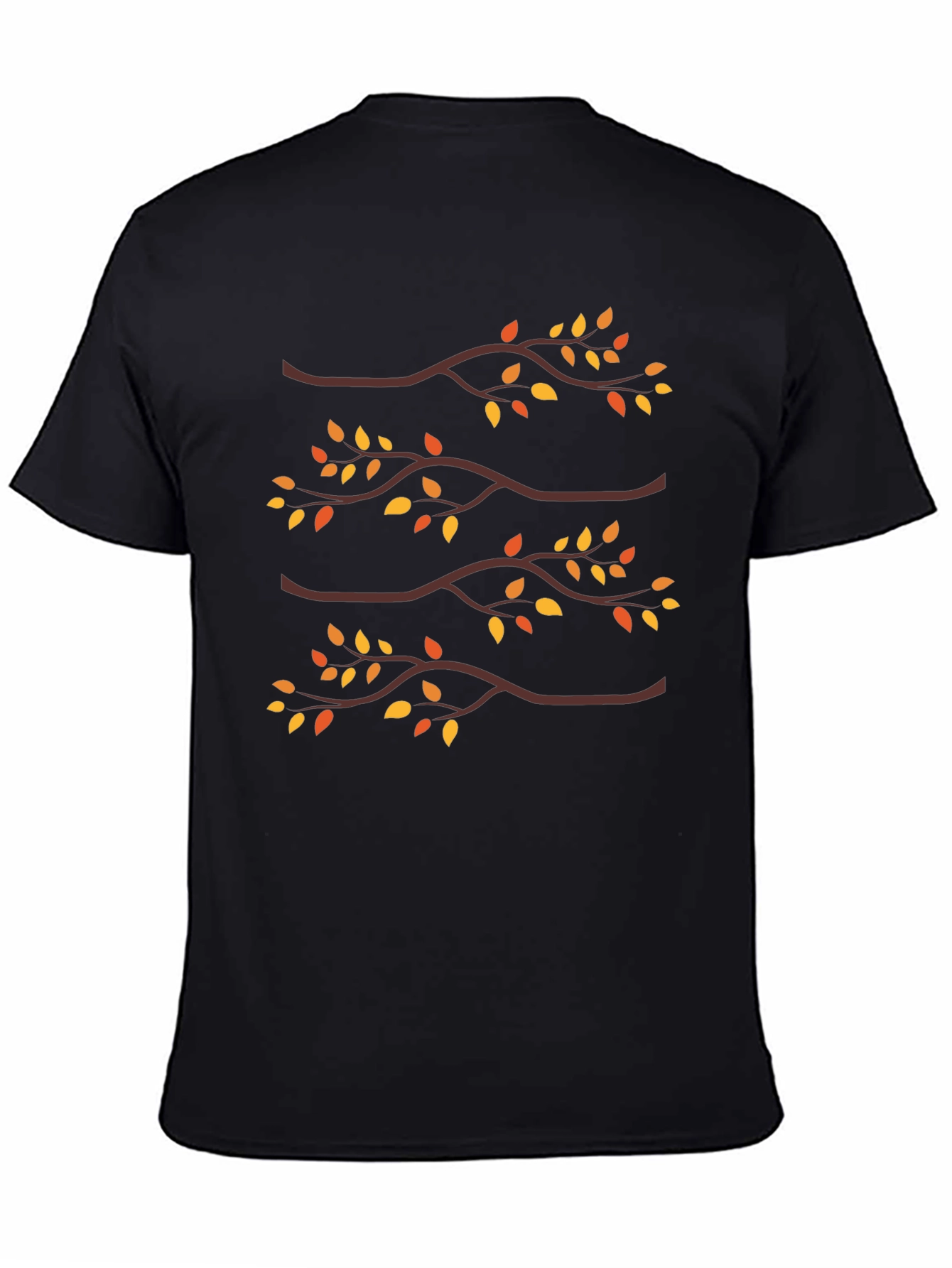 Autumn Branches Graphic Tee - Nature Inspired Design