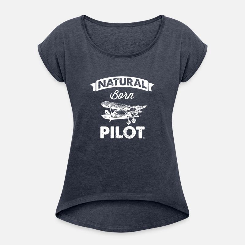 NATURAL BORN PILOT BIPLANE T Shirt
