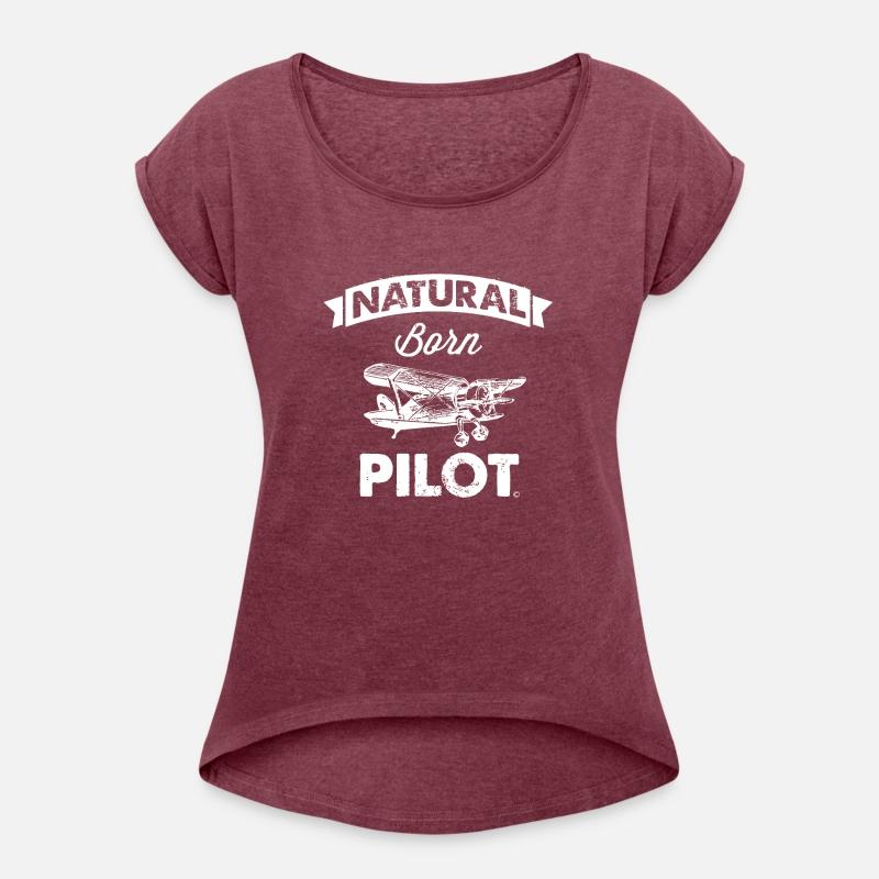 NATURAL BORN PILOT BIPLANE T Shirt