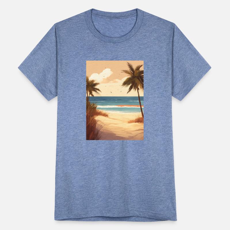 Nature's Serenity Canvas Print - Tranquil Landscap