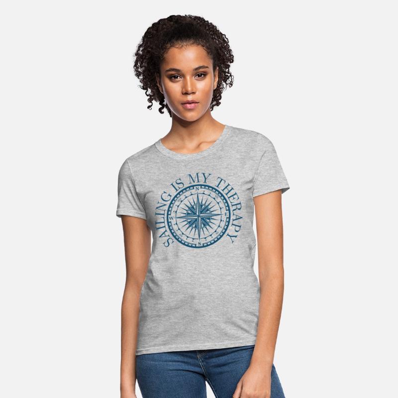 Nautical navigation compass -Sailing is my therapy