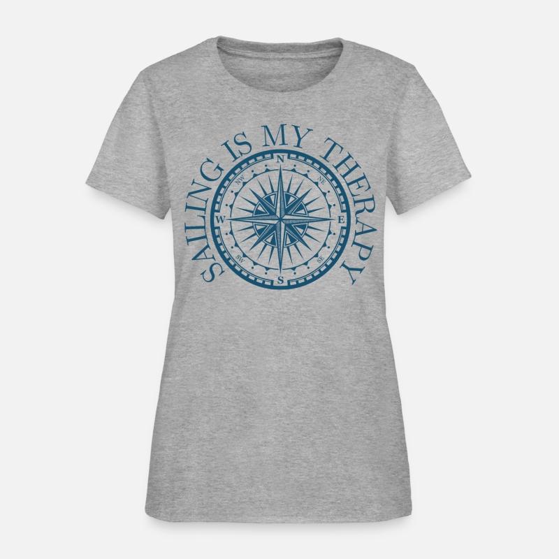 Nautical navigation compass -Sailing is my therapy