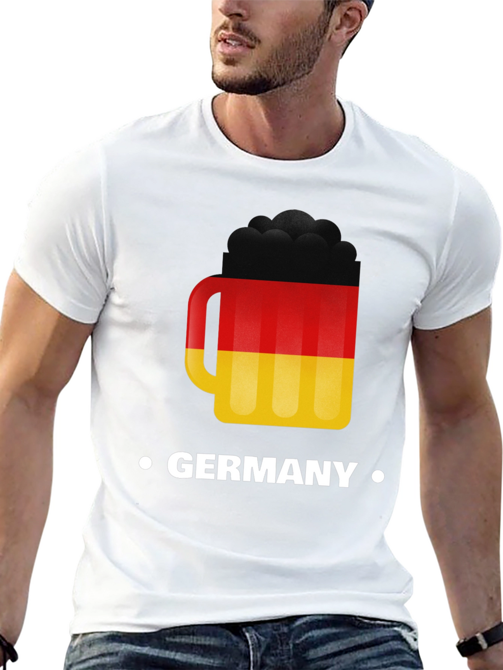 Germany Beer Mug T-Shirt - German Pride Tee