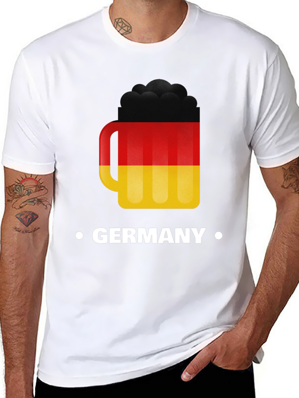 Germany Beer Mug T-Shirt - German Pride Tee