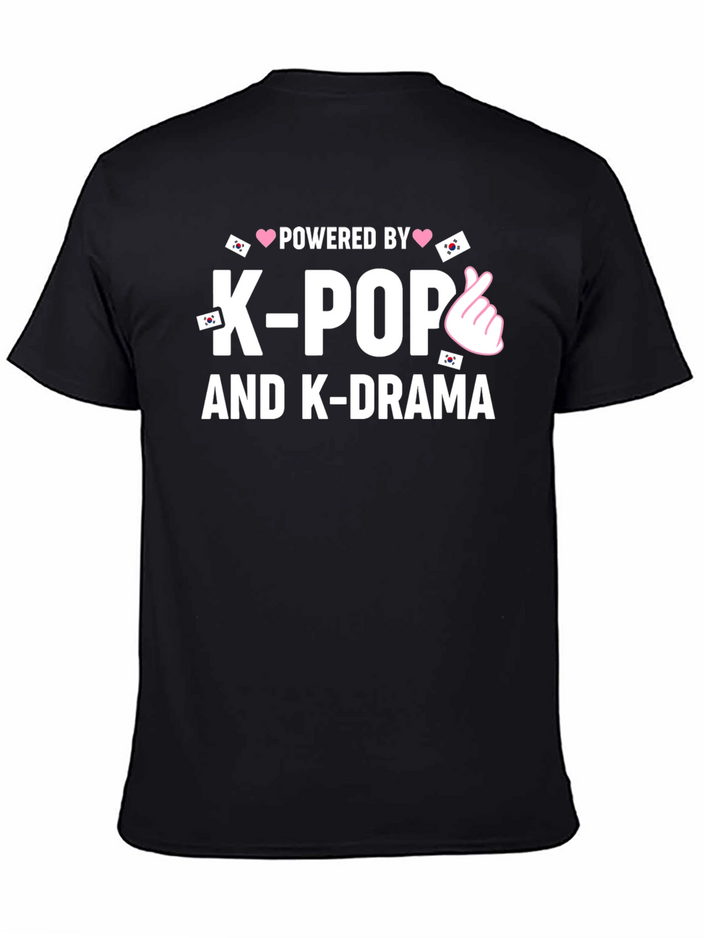 Powered by K-Pop and K-Drama T-Shirt