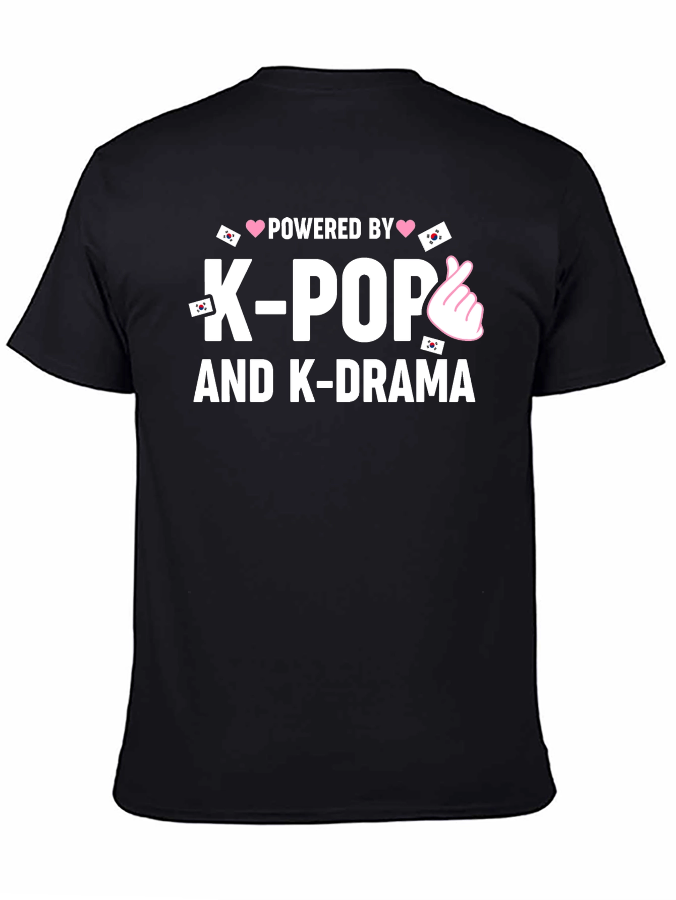 Powered by K-Pop and K-Drama T-Shirt