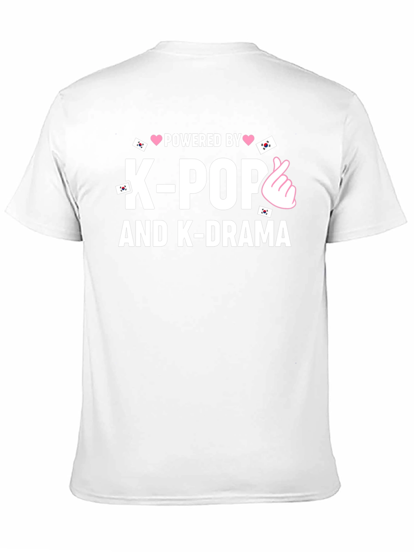Powered by K-Pop and K-Drama T-Shirt