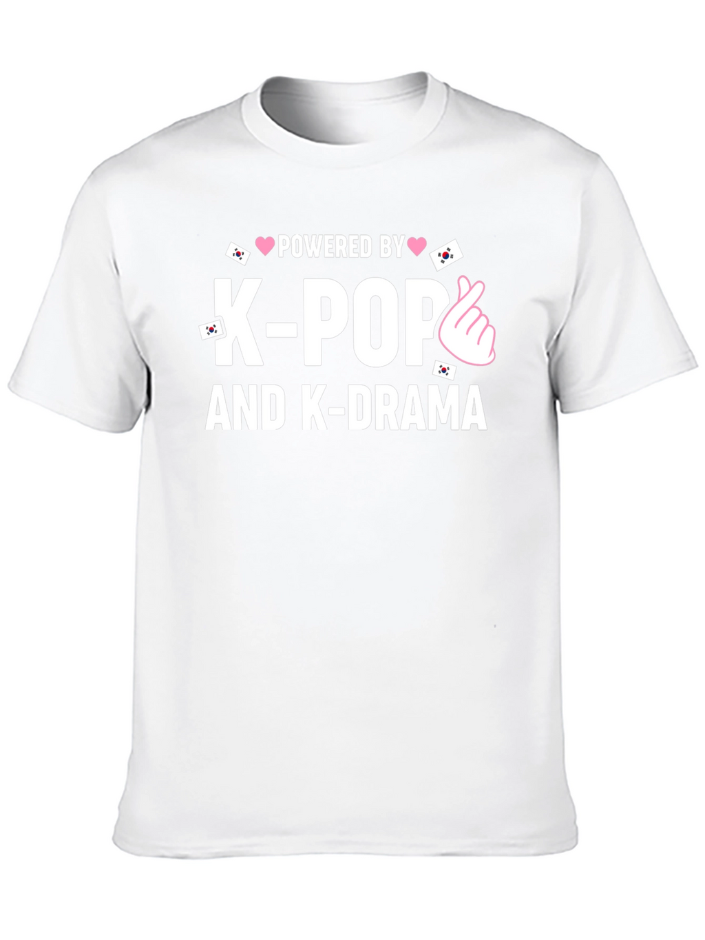 Powered by K-Pop and K-Drama T-Shirt