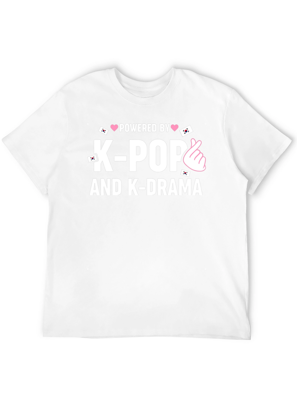 Powered by K-Pop and K-Drama T-Shirt