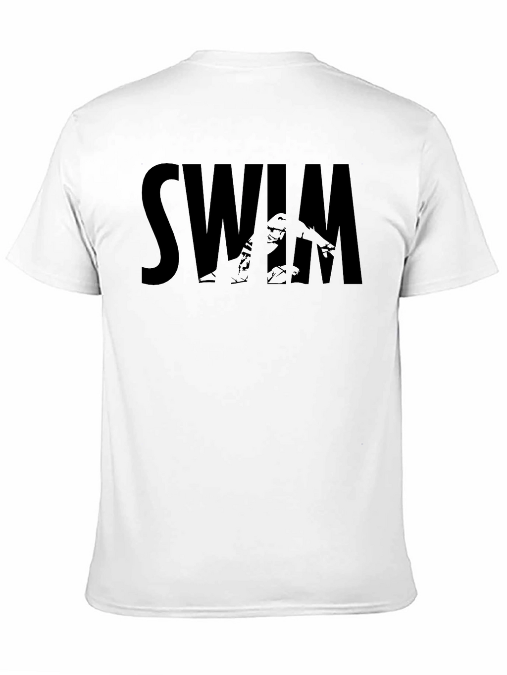 Black SWIM Graphic Tee