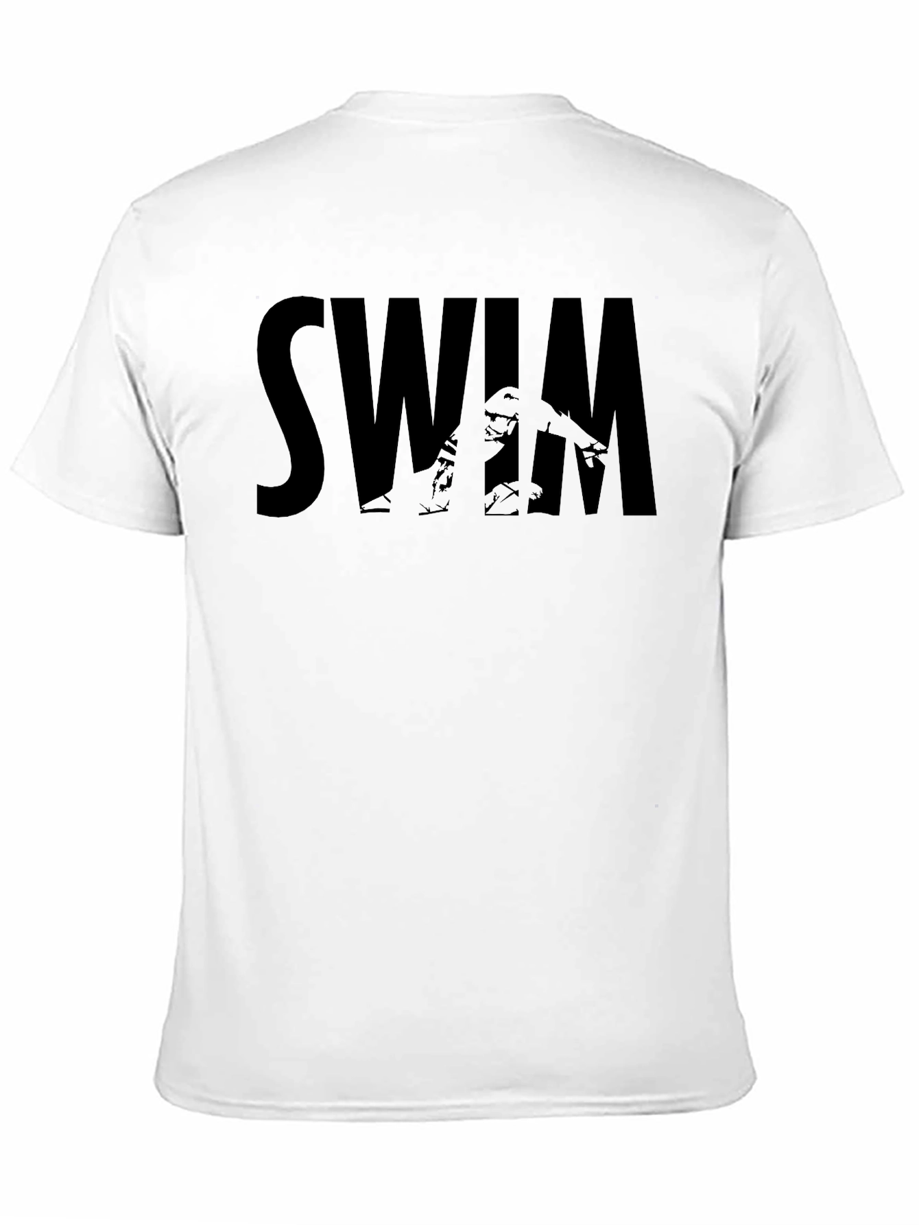 Black SWIM Graphic Tee