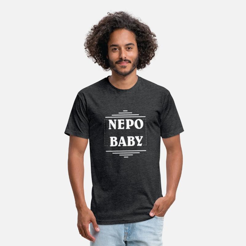 "nepo baby" in plain white letters - cos something