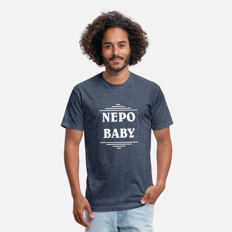 "nepo baby" in plain white letters - cos something