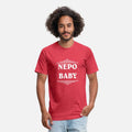 "nepo baby" in plain white letters - cos something