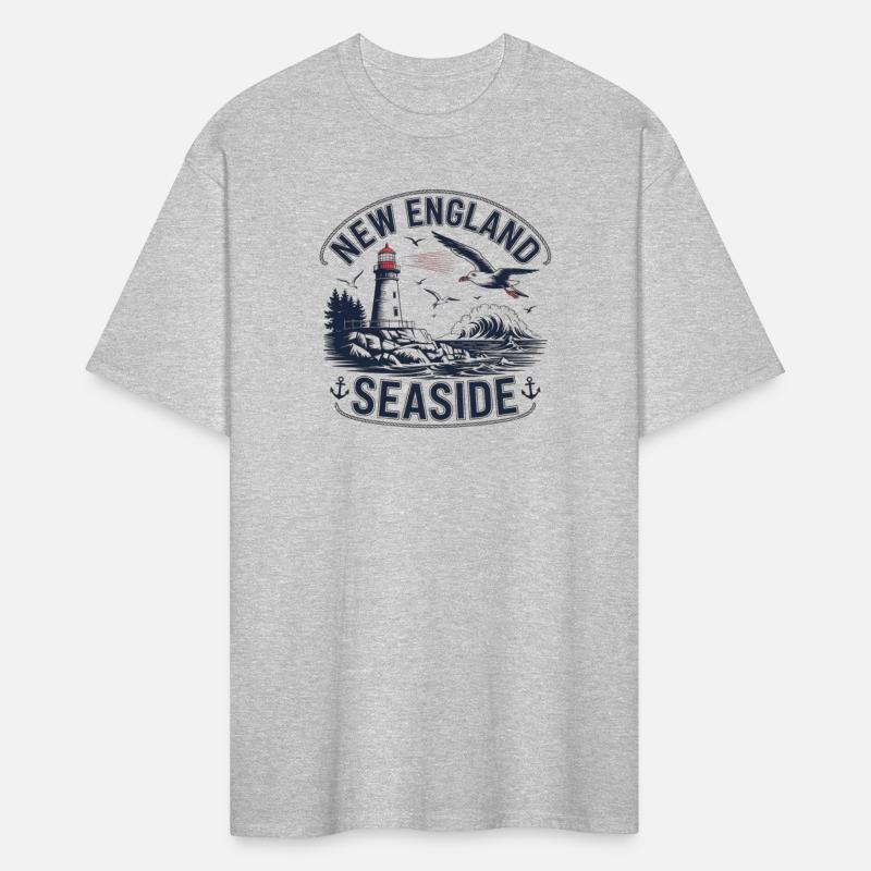 New England Seaside Lighthouse Design