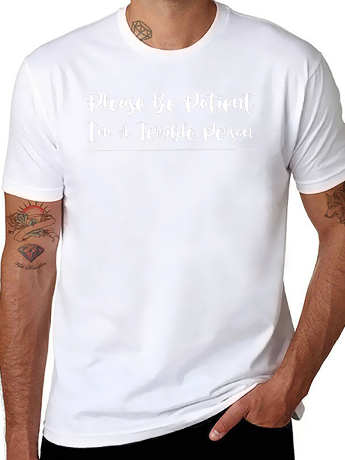 Funny Sarcastic T-Shirt - Please Be Patient