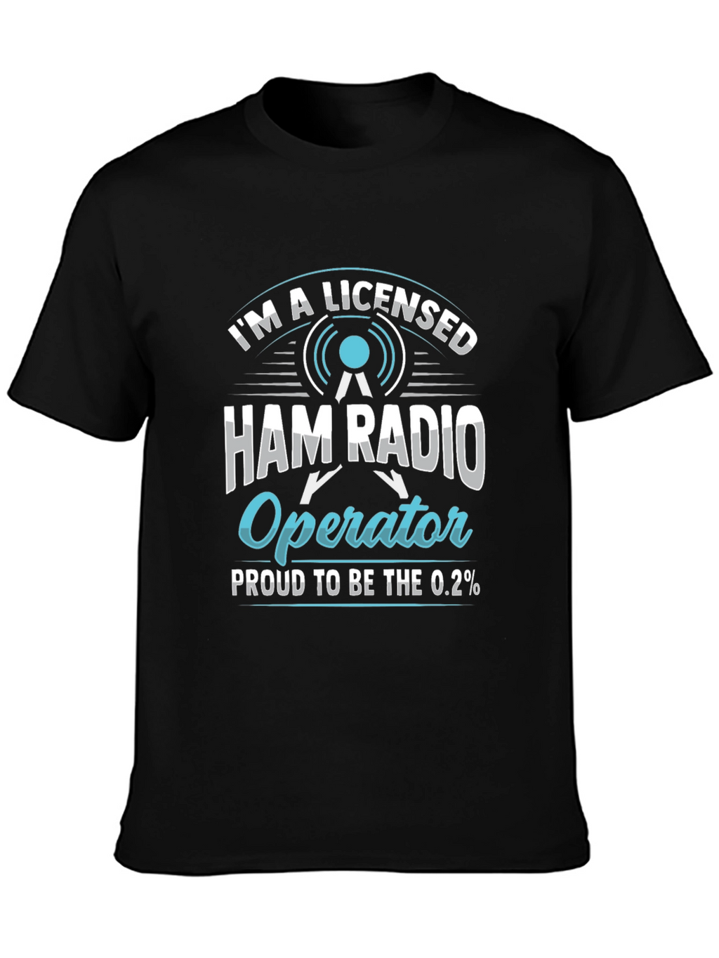 Licensed Ham Radio Operator Graphic Tee