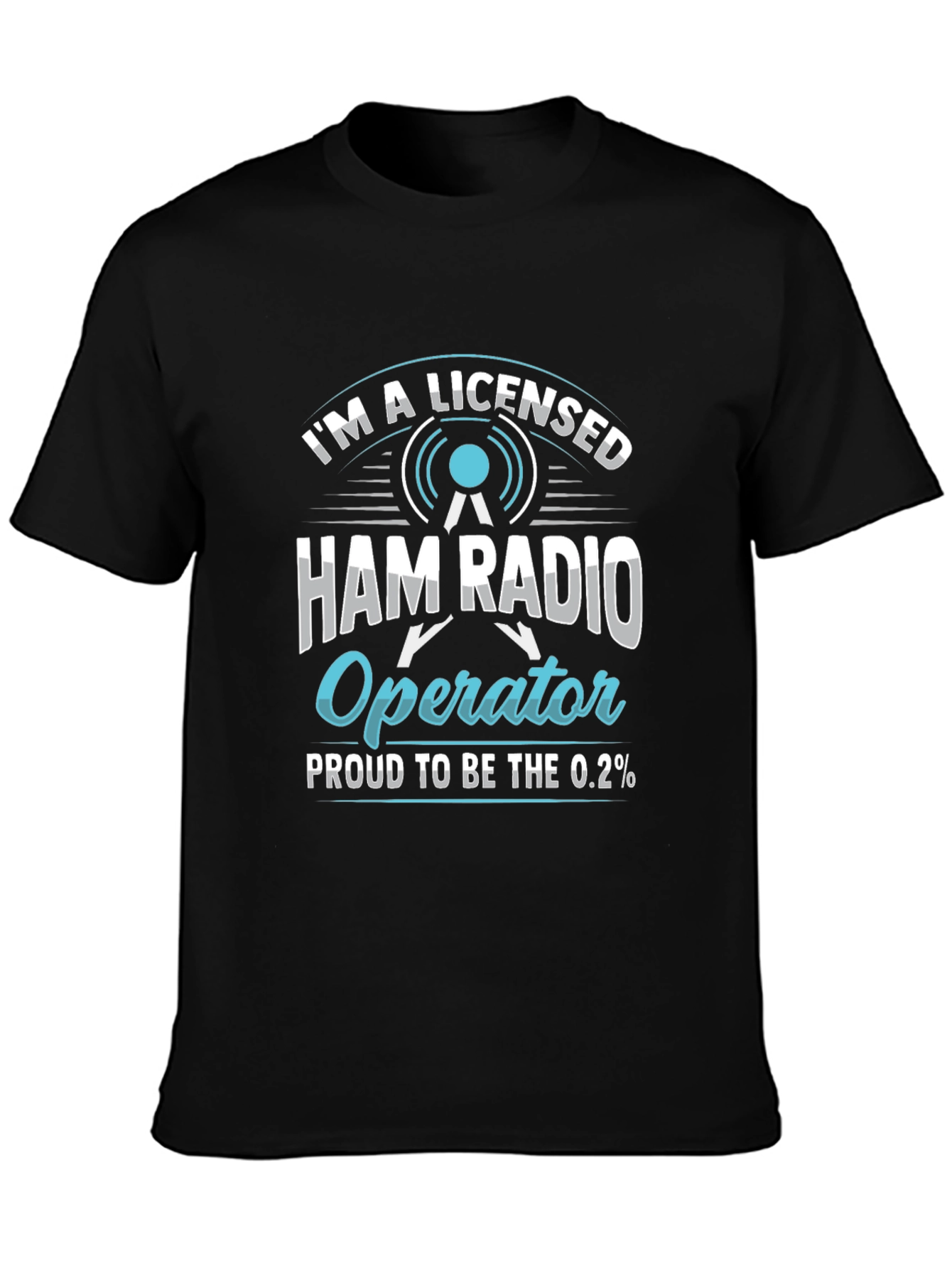 Licensed Ham Radio Operator Graphic Tee