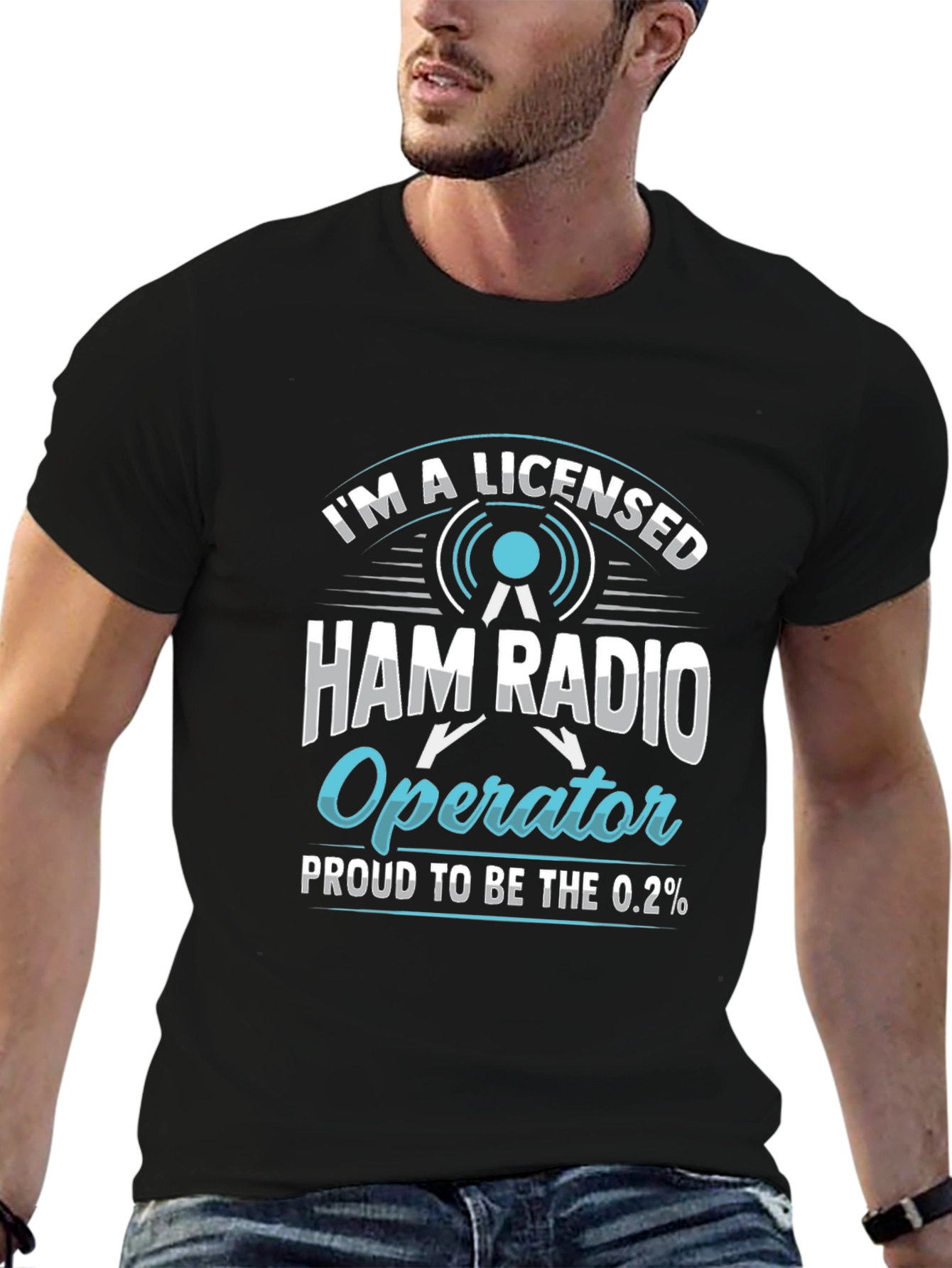 Licensed Ham Radio Operator Graphic Tee