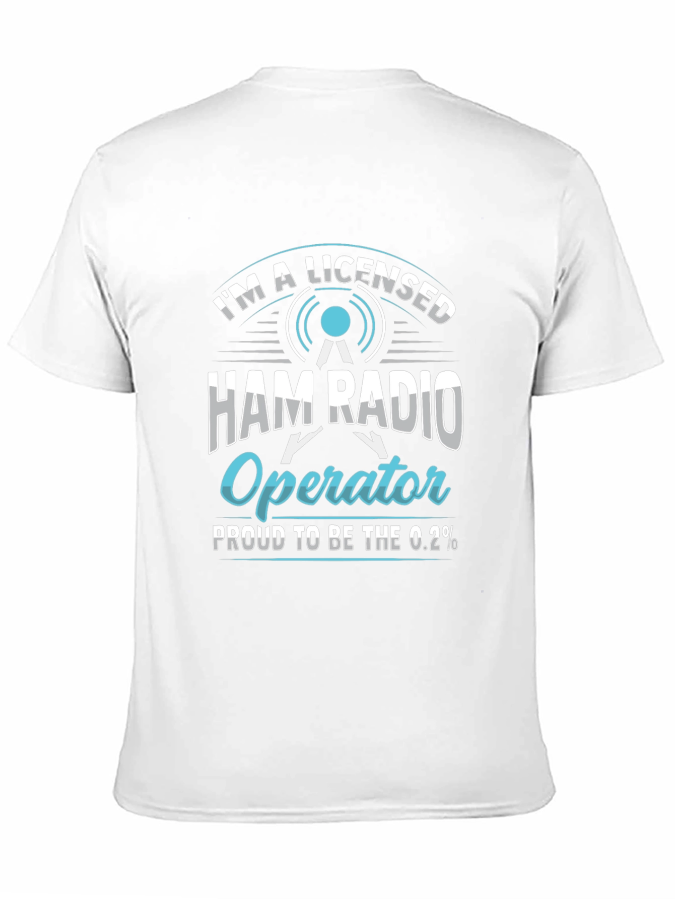 Licensed Ham Radio Operator Graphic Tee