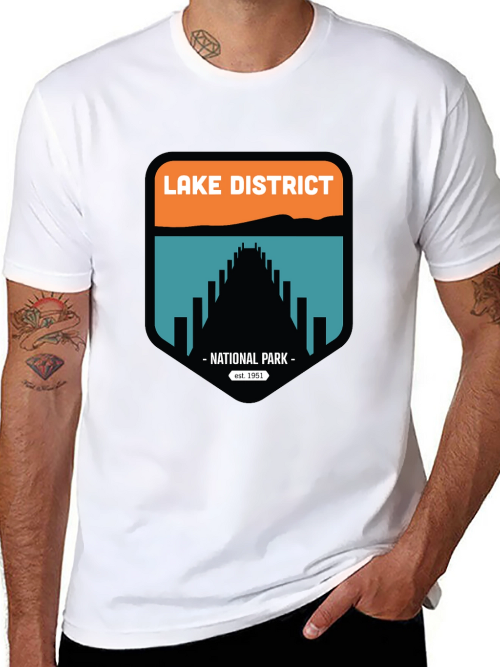 Lake District National Park Tee