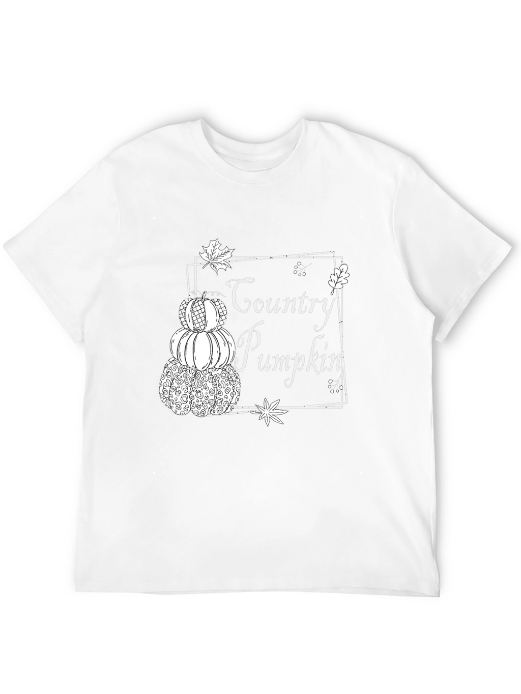 Country Pumpkin Stacked T-Shirt