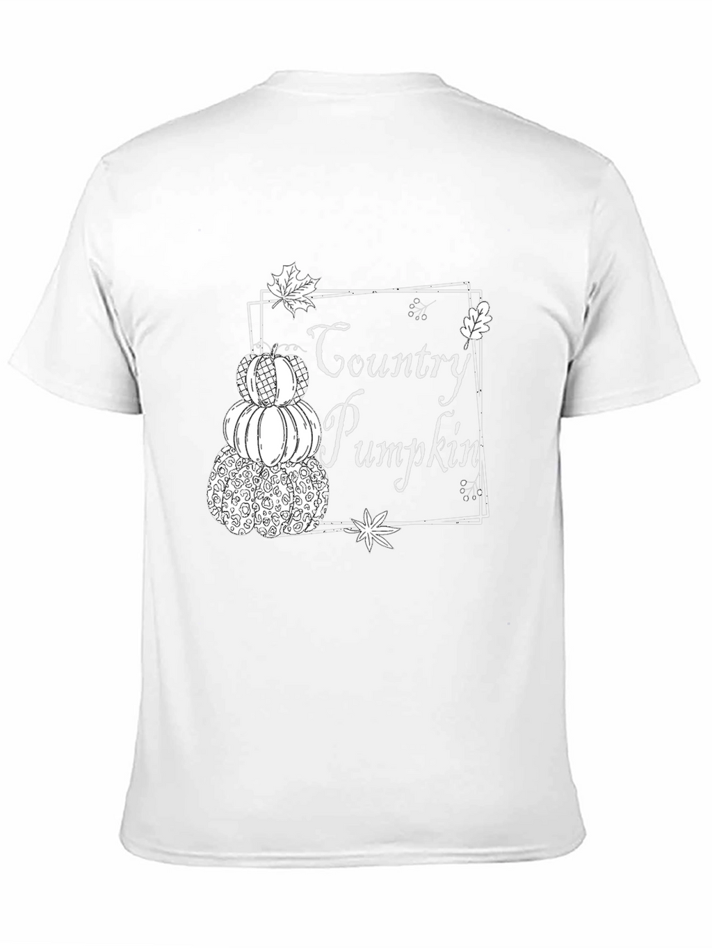 Country Pumpkin Stacked T-Shirt