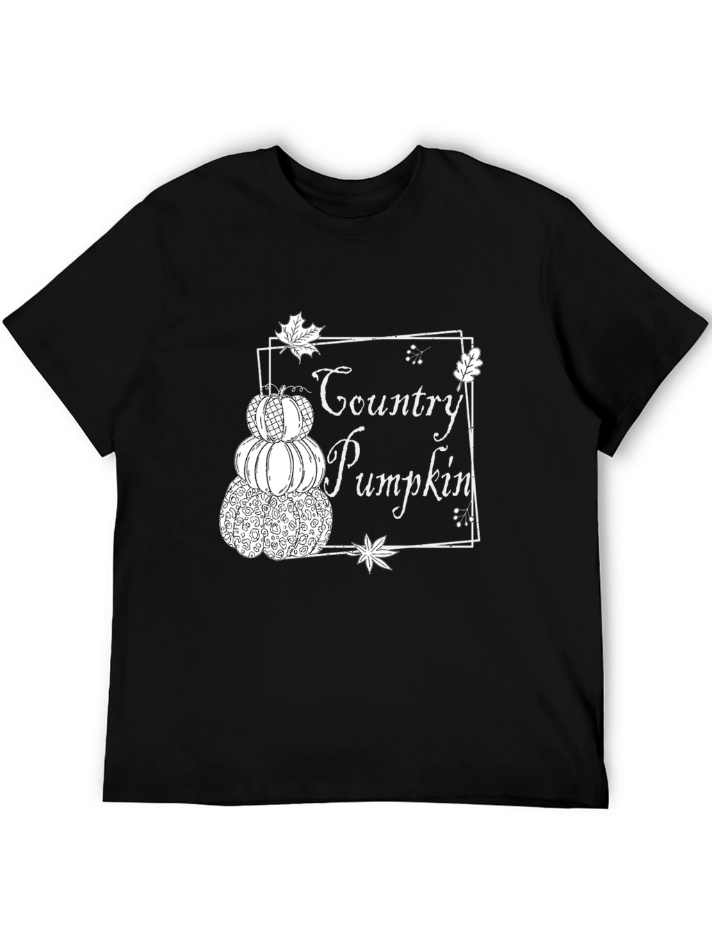 Country Pumpkin Stacked T-Shirt