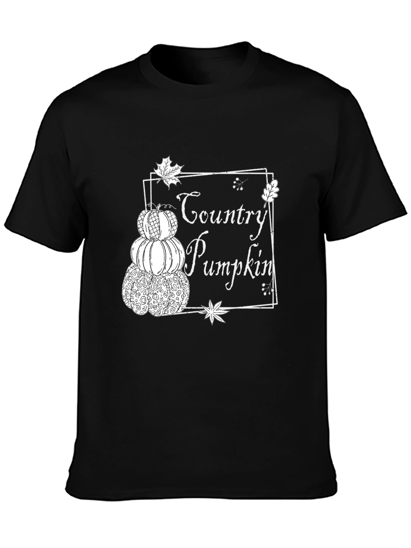 Country Pumpkin Stacked T-Shirt