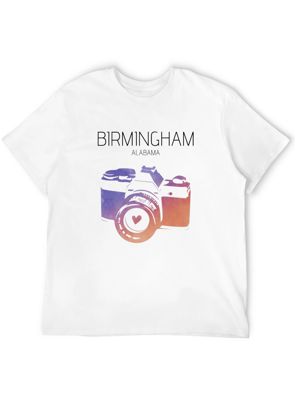 Birmingham Alabama Camera Graphic Tee