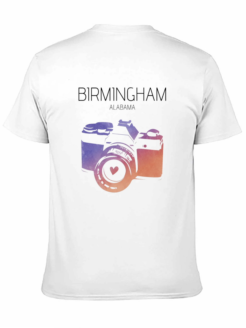 Birmingham Alabama Camera Graphic Tee