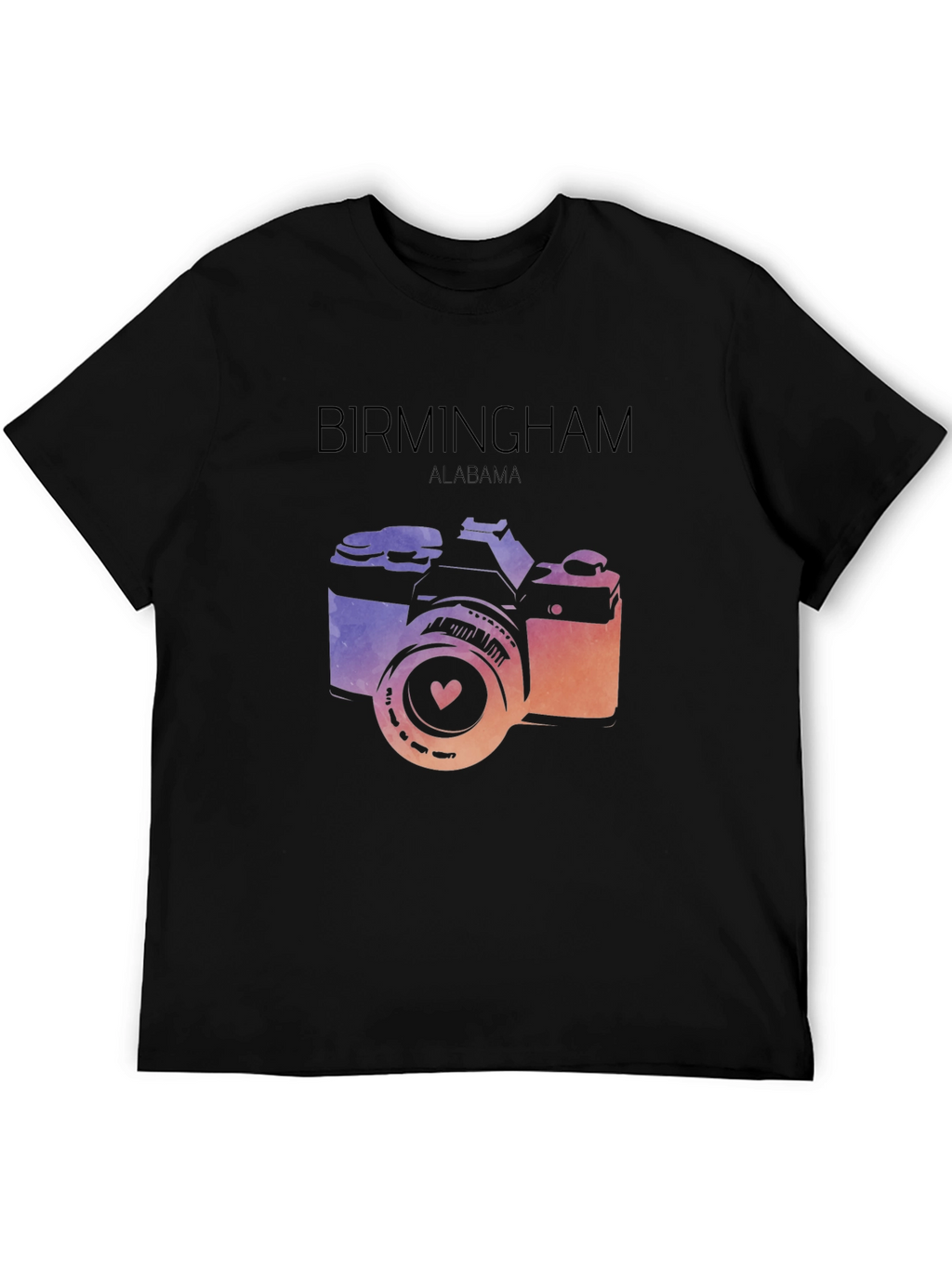 Birmingham Alabama Camera Graphic Tee