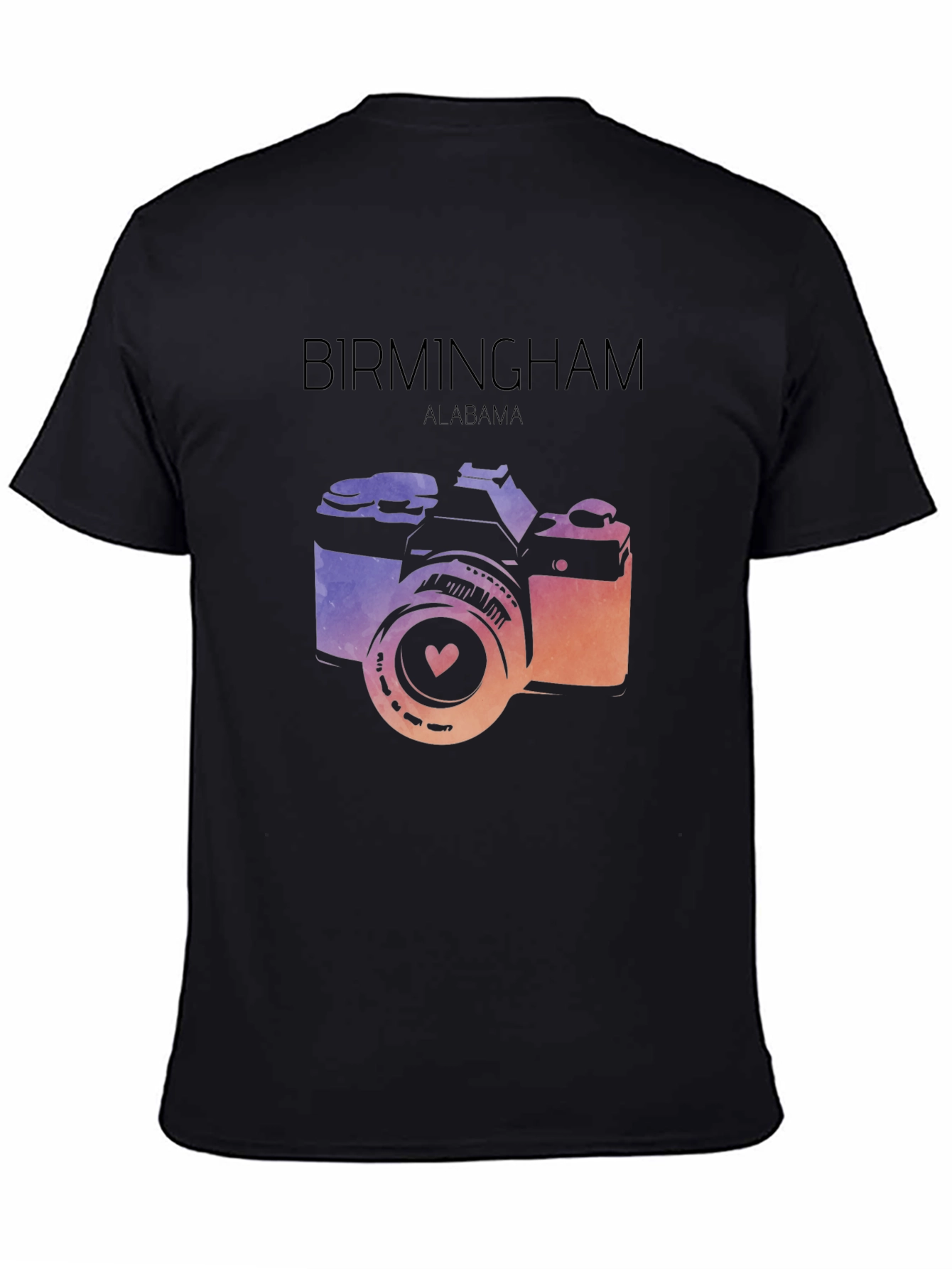 Birmingham Alabama Camera Graphic Tee
