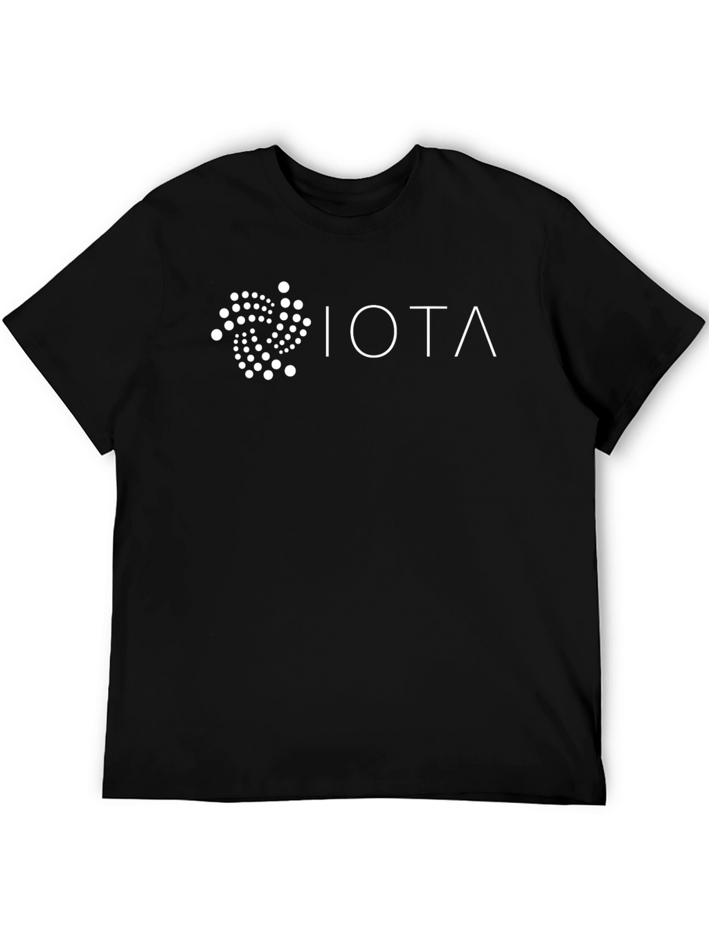 IOTA Crypto T-Shirt - Black Cotton Blend