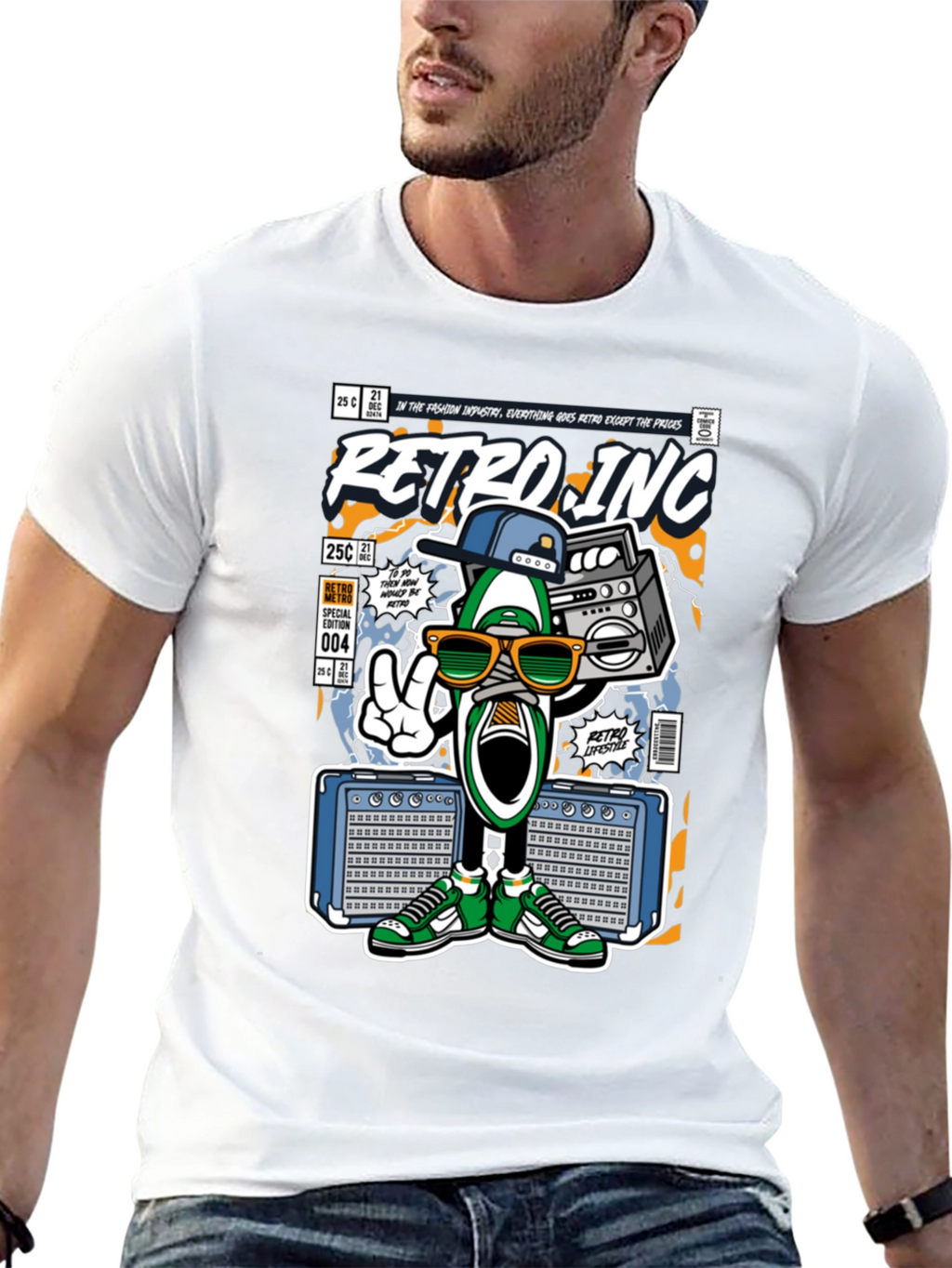 Retro Inc. Graphic Tee